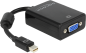 Preview: Delock Mini DisplayPort auf VGA Adapterkabel 15cm 65256 - neuwertig