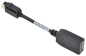 Preview: HP Mini DisplayPort auf DisplayPort Adapterkabel 10 cm