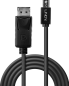 Preview: Lindy MiniDisplayPort auf DisplayPort Adapterkabel 4K 2m