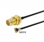 Preview: Antennenkabel RP-SMA Female auf MHF4 IPEX 15 cm