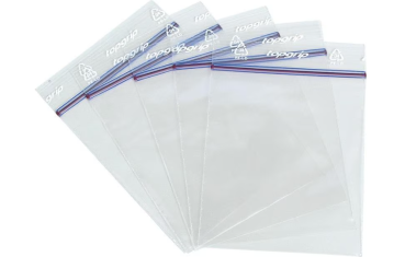 Druckverschlussbeutel transparent 160 x 220 mm - 1 Stück