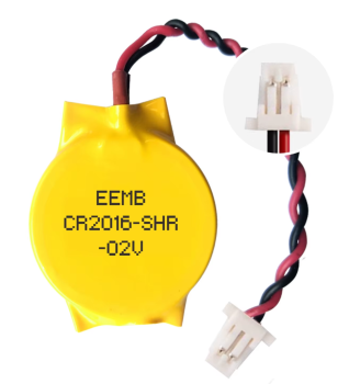 Preview: CR2016 Knopfbatterie für Laptop BIOS RTC