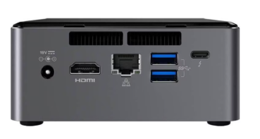 Preview: PC Intel NUC Mini (i5-7260U, 16GB RAM, 250GB SSD, 2000GB HDD, WLAN, Win 11 Home) - gebraucht
