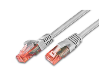Wirewin Ethernet RJ45 LAN Kabel 1m grau Cat. 6