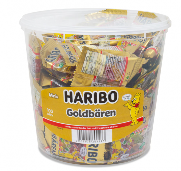 Geschenk: Haribo Goldbären 100x 8g (gratis ab einem Bestellwert von CHF 680.00)