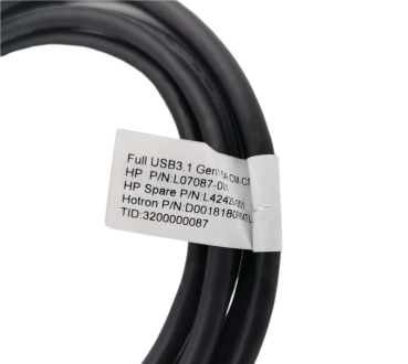 Preview: HP USB C auf USB C 3.1 100W Kabel 1.8m L07087-001 - neuwertig
