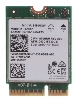 WLAN / Bluetooth Karte Intel Wireless-AC Dualband M.2 9560NGW