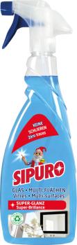 SIPURO Glas- und Displayreiniger Streifenfrei 650 ml