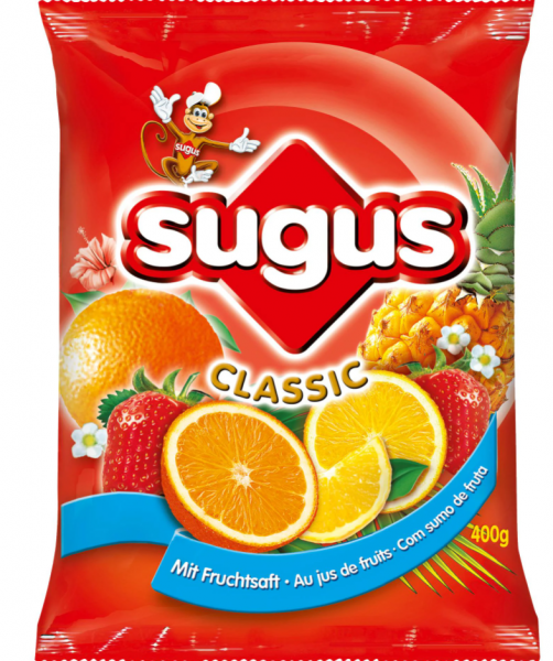 Geschenk: Sugus Kaubonbon Classic 400g (gratis ab einem Bestellwert von CHF 320.00)