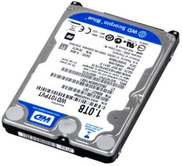 HDD Festplatte WD WD10TPVT 1000GB 2.5" SATA - gebraucht