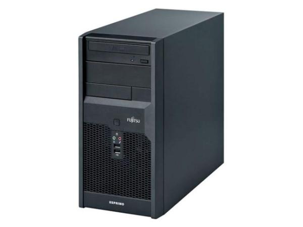 PC Fujitsu Esprimo P3521 (E5800, 4GB RAM, 240GB SSD, 500GB HDD, Radeon HD5450, WLAN, Win 11 Pro) - gebraucht