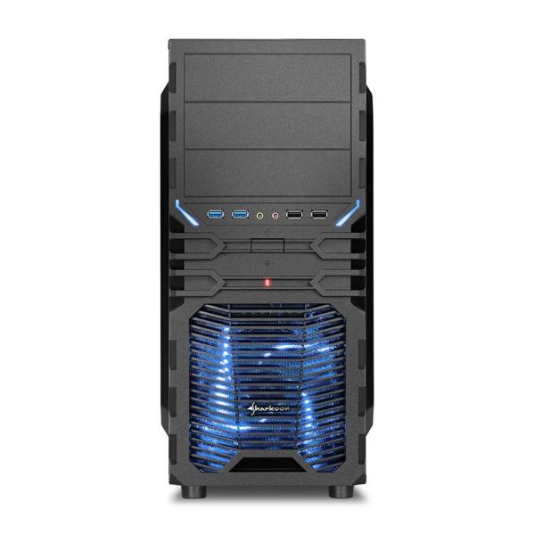 PC Workstation Sharkoon (i7-2600, 8GB RAM, 240GB SSD, 1000GB HDD, GeForce GTX 580, WLAN, Win 11 Pro) - gebraucht