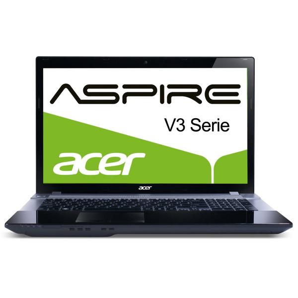 Laptop Acer Aspire V3-771G (i7-3632QM, 16GB RAM, 256GB SSD, GT740M, 17.3", CD, Win 11 Pro) - gebraucht