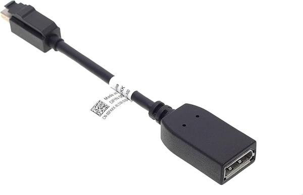 Dell Mini DisplayPort auf DisplayPort Adapterkabel 10 cm