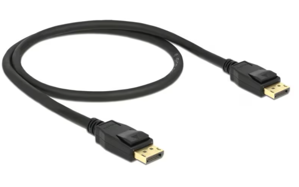 Delock DisplayPort Kabel 0.5m 4K UHD