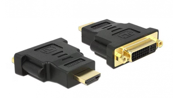 Delock HDMI auf DVI-I Adapter 4K UHD 30Hz