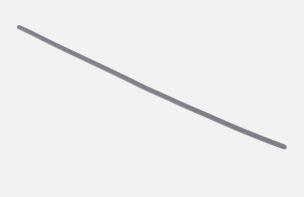 Gummifuss selbstklebend grau für HP EliteBook x360 1040 G5 / G6 (1 Stück)