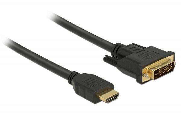 Delock HDMI auf DVI-D Adapterkabel 1m