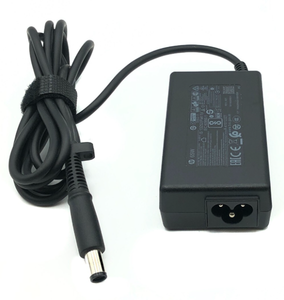 HP 65W Netzteil schwarzer Stecker für HP EliteDesk und HP Laptops - gebraucht