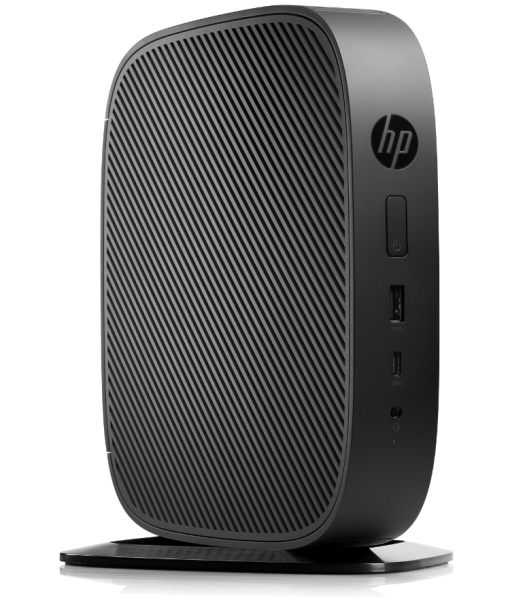 PC HP t530 Thin Client (AMD GX-215JJ, 4GB RAM, 240GB SSD, WLAN, Linux Mint 22.2) - gebraucht
