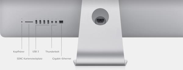 Apple iMac 27" Late 2013 (i5, 8GB RAM, 1000GB HDD, GTX 775M, WLAN, macOS) - gebraucht