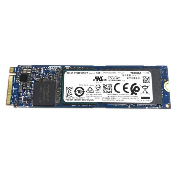 SSD Festplatte KIOXIA KXG60ZNV512G XG6 512GB M.2 NVMe - gebraucht