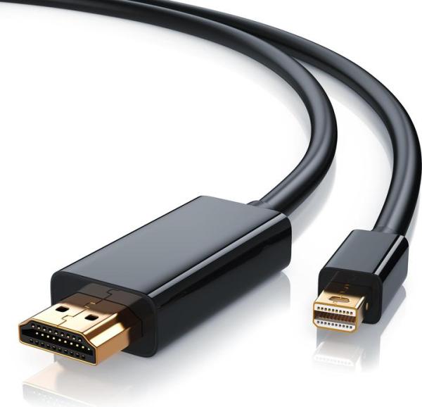 Mini DisplayPort auf HDMI Adapterkabel 1m