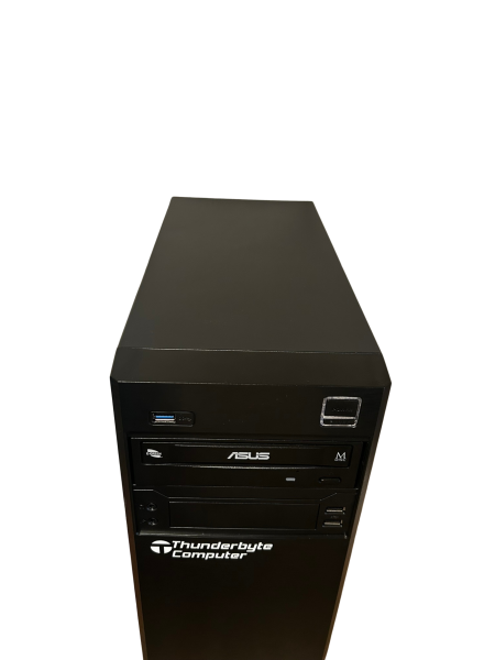 PC Thunderbyte Computer (i5-9400, 16GB RAM, 500GB SSD, CD/DVD, WLAN, Win 11 Pro) - gebraucht