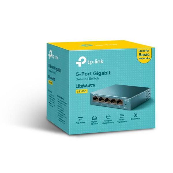 Switch TP-Link TL-LS105G 5 Port Gigabit